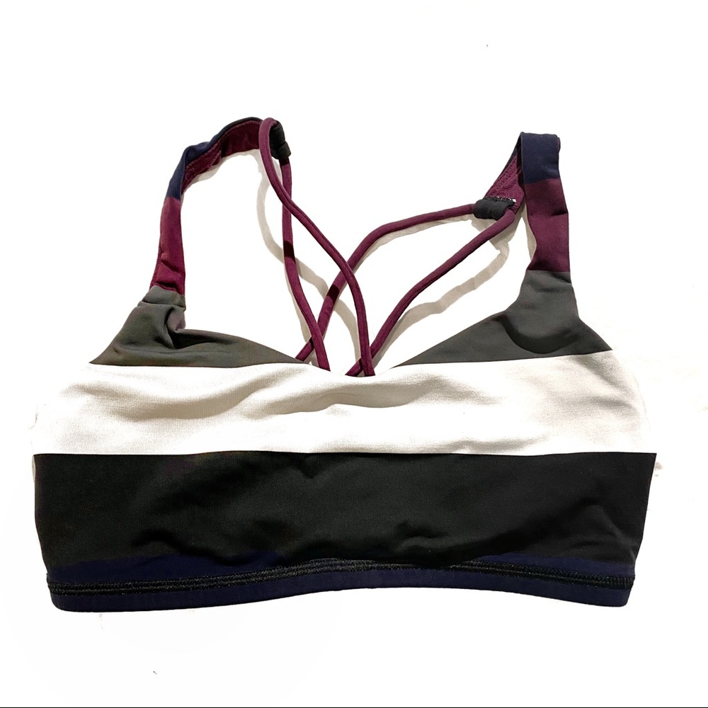 Lululemon colorblock sports bra